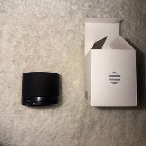 Portable Black Bluetooth Speaker with MicroSD Slot